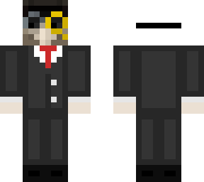 just a plague doctor in a fancy tux