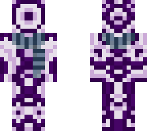 purple modern eye skin w/scarf