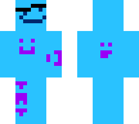 blue dude