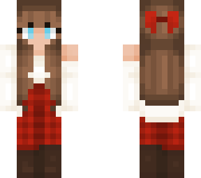 cosy christmas girl (remake for blue eyes)