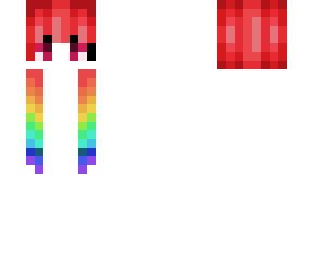 rainbow hair base.