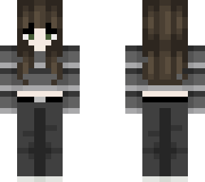 greyscale striped sweater!