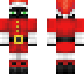 enderman als weihnachtsman