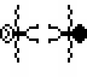 sideways stickman