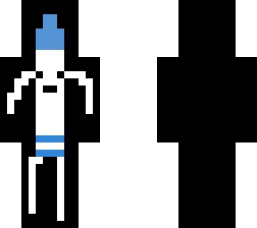 blue crayon