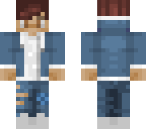 blue skin