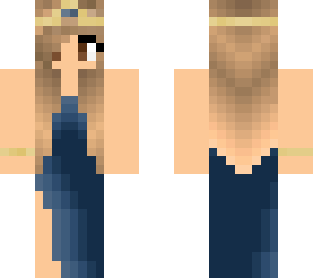 fancy blue dress girl/ woman