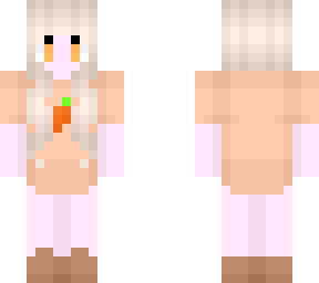 pastel girl - carrot shirt - chill outfit