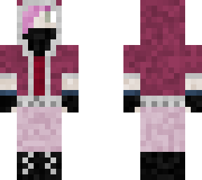 pink short-sleeved hoodie