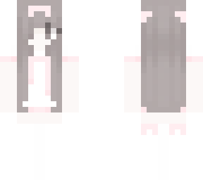 white and pink dress with bows