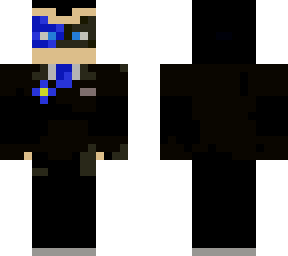 blue mask
