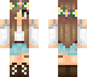 cute girl with brown hair