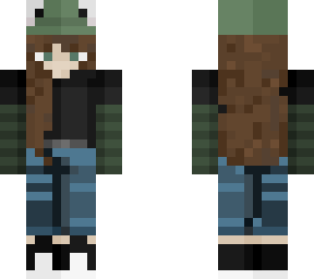 girl with frog hat