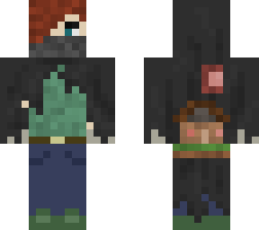 hooded man