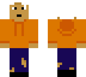 human orange pen