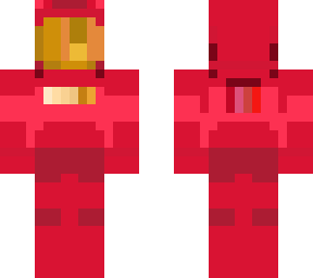 red astronaut
