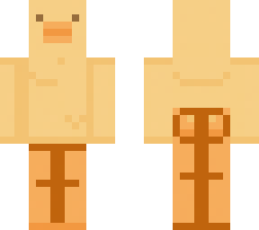 a duck with a butt but edited