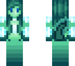 alien axolotl girl