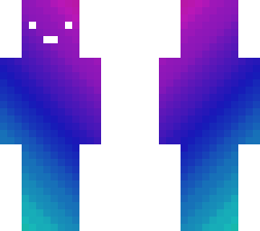blue purple and pink fade