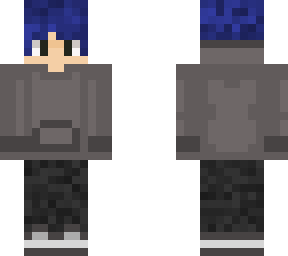 delu blue hair
