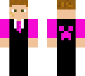 joni in anzug schwarz/pink