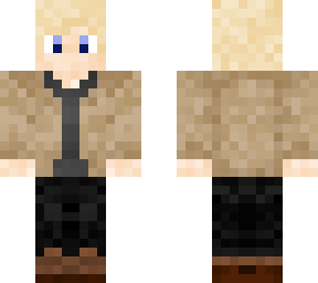 brown jacket boy