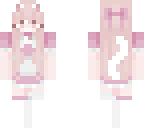 pink cat maid