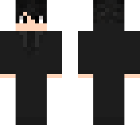black suit