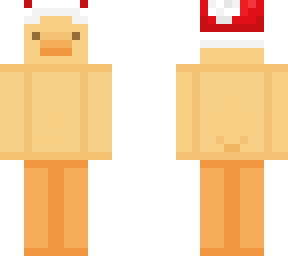 ducky with santa hat