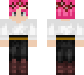 grimm w/ pink hair