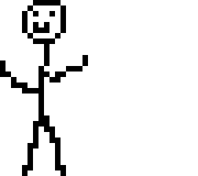 stick man.