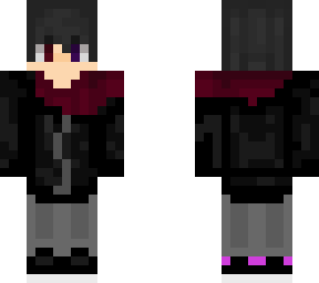 boy with hoodie off the shoulder (zip up hoodie)