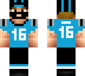 carolina panthers blue uniform (combo 4) (black helmet, black pants) *updated*