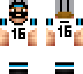carolina panthers white uniform (combo 1) *updated*