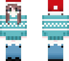 christmas shark girl for my sisterrr