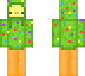 christmas tree duck :3
