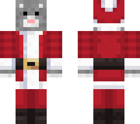 my pet cat think he santa fr fr