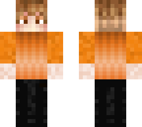 orange pullover