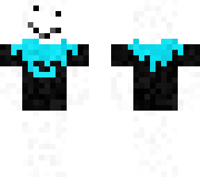 snow golem with a t shirt and a scarf :d