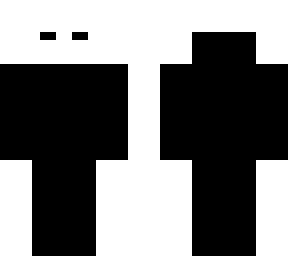 black white (look at 3d)