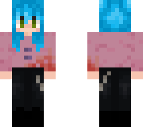 bleu peach evil