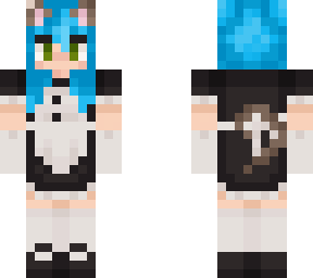 bleu peach maid