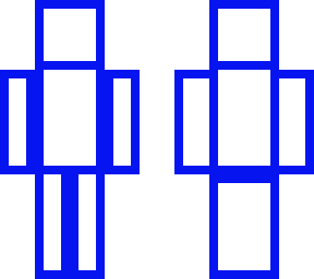 blue neo outline