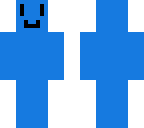 blue smile