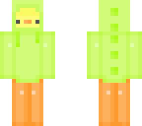 duck in dino sweater