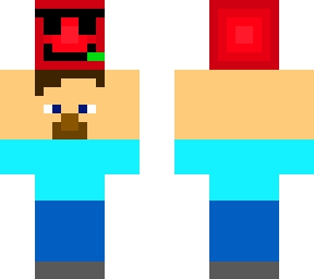steve con mi cabeza