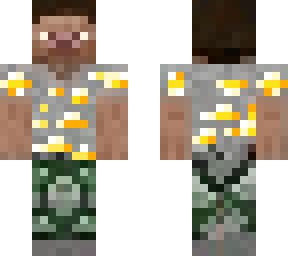 stronghold steve with gold lol