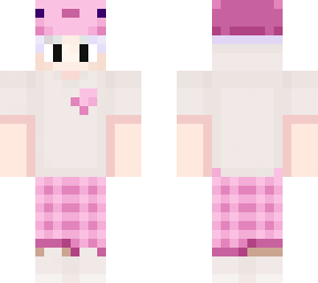 Axolotl boy | Minecraft Skin