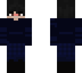 blue outfit boy