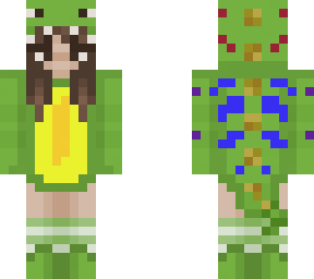 edit to the dino skin from justmemaria